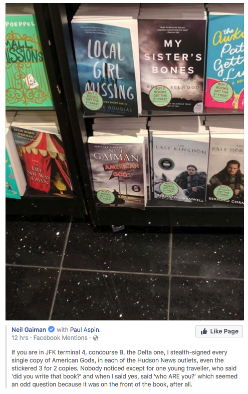 american-gods-author-secretly-signs-copy-of-books-at-JFK-airport