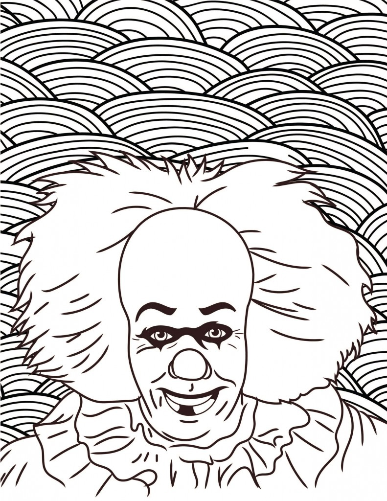HORROR-COLORING-PAGES-Pennywise-Stephen-King-IT