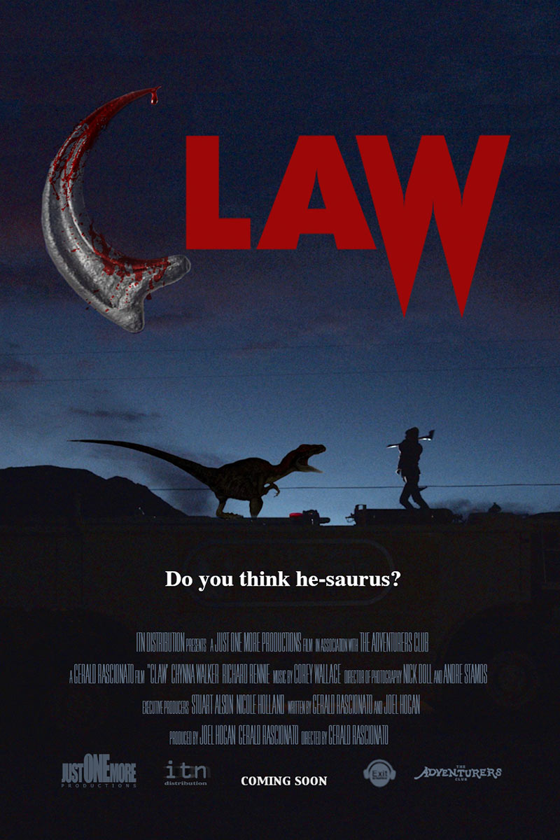 CLAW – First Look At New Jurassic Horror Film CLAW – First Look At New Jurassic Horror Film