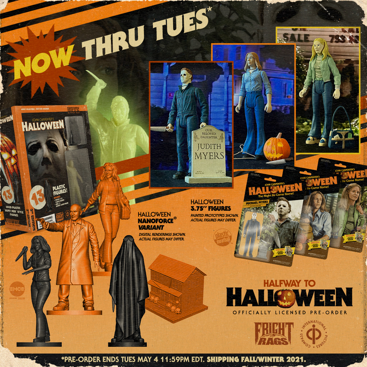 HALLOWEEN Toys from Fright-Rags for Halfway to Halloween