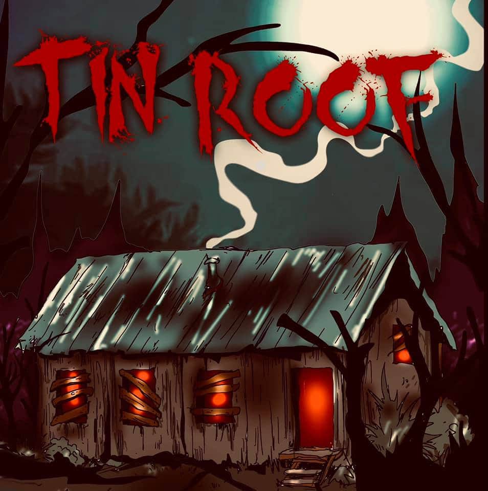 Tiiiiiin Roof… Bloody!  Rebecca Rinehart and Rob Mello give us slasher shelter with ‘Tin Roof’