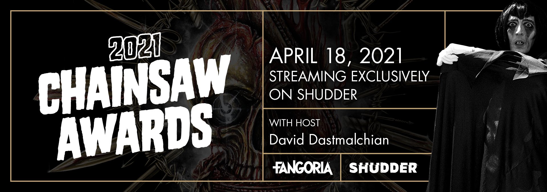 REMINDER: The Chainsaw Awards, TONIGHT at 8pm ET