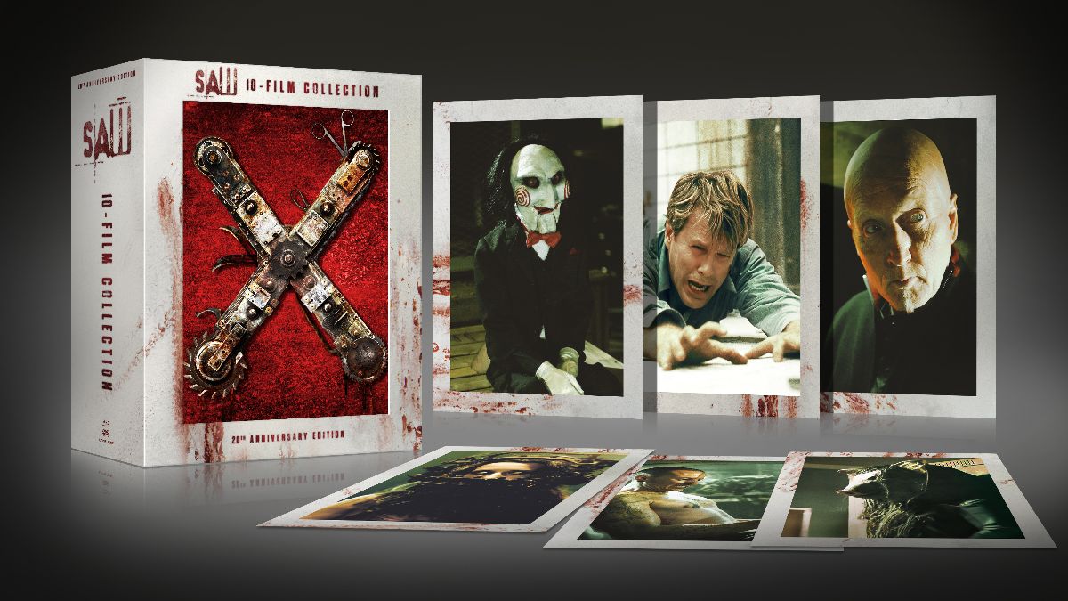 SAW 10-Film Collection 20th Anniversary Edition arrives March 5