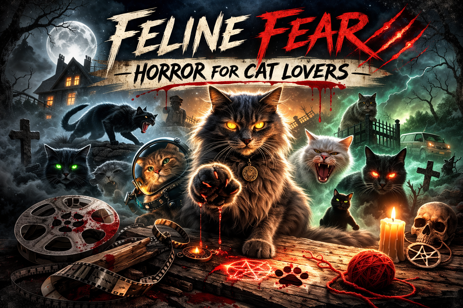 Feline Fear: Horror for Cat Lovers Feline Fear: Horror for Cat Lovers