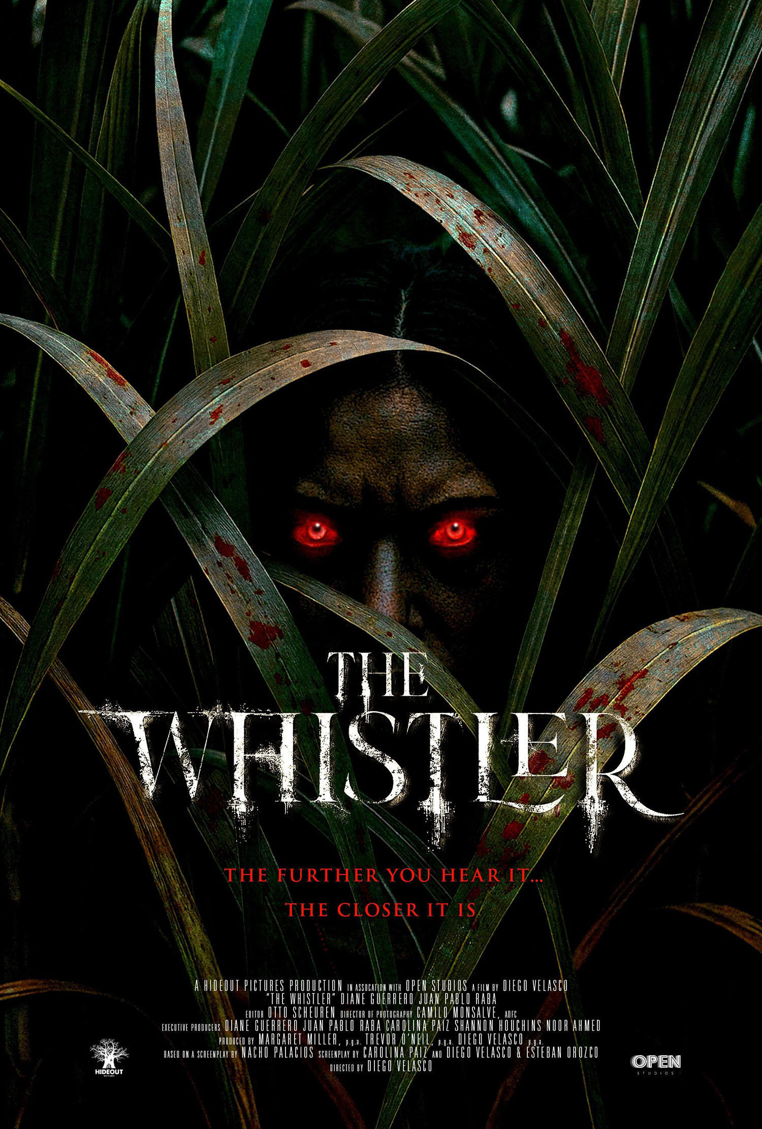 Supernatural Folk Horror THE WHISTLER Starring Diane Guerrero & Juan Pablo Raba Haunts Theaters April 17