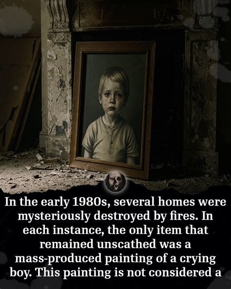 The Real Legend Behind The Crying Boy
